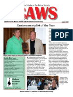 Jun-Jul-Aug 2007 CAWS Newsletter Madison Audubon Society