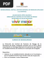Bioseguridad Asepsia Gestion Integral de Residuos Aplicado a La Estética