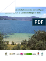 Informe Cuenta Del Agua Lago Tota