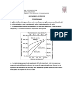 Metalurgia de Polvos - Cuestionario