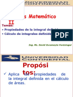 Integral Definida - Propiedades