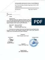 Surat Occ Format