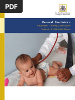 At General Paediatrics Curricula