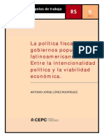 Lopez Rodriguez - Politica fiscal gob populistas latinoamericanos 2011.pdf