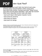 Tatabahasa Menukarkan Ayat Aktif Kepada Ayat Pasif Pdf