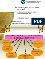 Tunjang, Obj. MLMT KDGN DSKP Sejarah