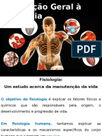 Introdução à Fisiologia: Estudo da Vida