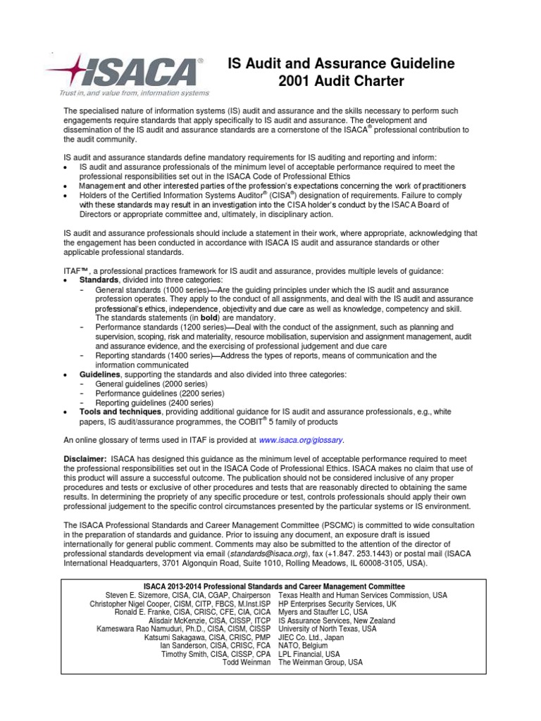 CISA Probesfragen