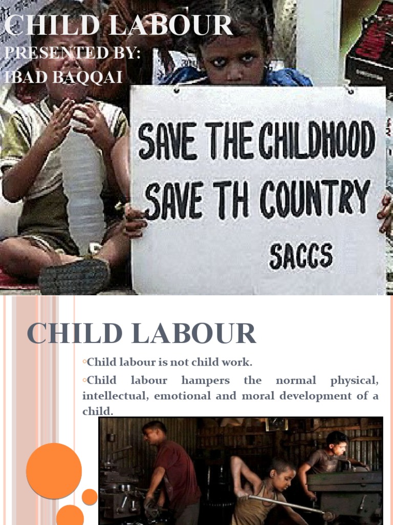 Powerpoint presentation on child labour in india image