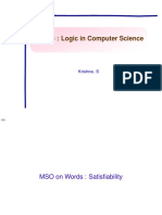 CS 228 Logic in Computer Science MSO Satisfiability