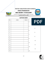 Daftar Hadir