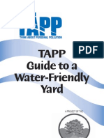 TAPP Guide To A Water-Friendly Yard