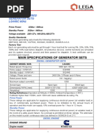 LG440C Specification 60HZ