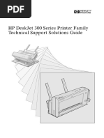 DESKJET 310, 320, 340 Technical Support Solutions Guide PDF