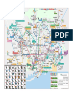 Tourist Map of Barcelona 2017