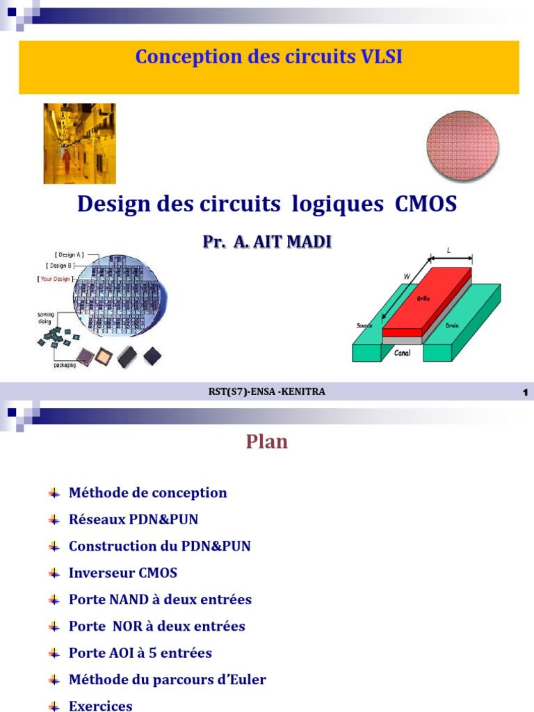 Conception de Circuits Logiques CMOS | PDF | CMOS | Théorie des graphes