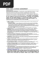 IMPORTANT-READ CAREFULLY: This End-User License Agreement ("EULA") Is A Legal
