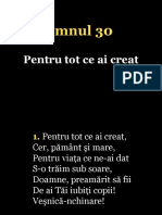 030.pentru Tot Ce Ai Creat