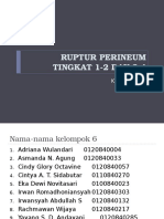 Ruptur Perineum Tingkat 1,2,3 Dan 4