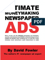 David Fowler Ultimate Moneymaking Newspaper Ads PDF