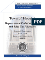 Town of Hoosick state audit