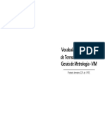 VIM - Vocabulário Internacional de Termos Fundamentais e Gerais de Metrologia PDF