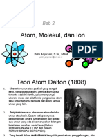 Atom, Molekul, Dan Ion