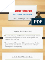 Rahasia Tool Gratis Autolike FP