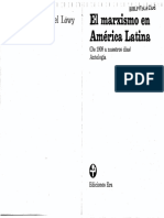 LOWY El Marxismo en America Latina PDF