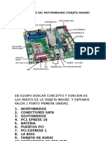 Componentes Del Motherboard