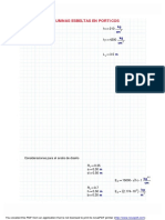 Diseño de Columna Sin Desplazamiento PDF