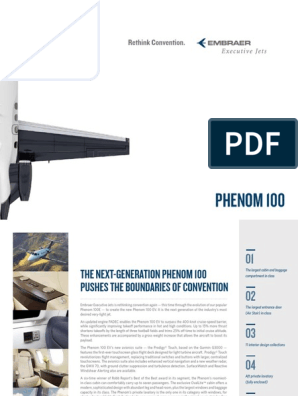 Brochura Phenom 100 Avionics Industries