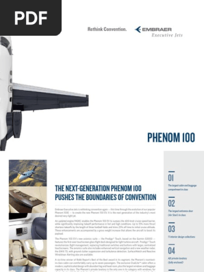 Brochura Phenom 100 Avionics Industries