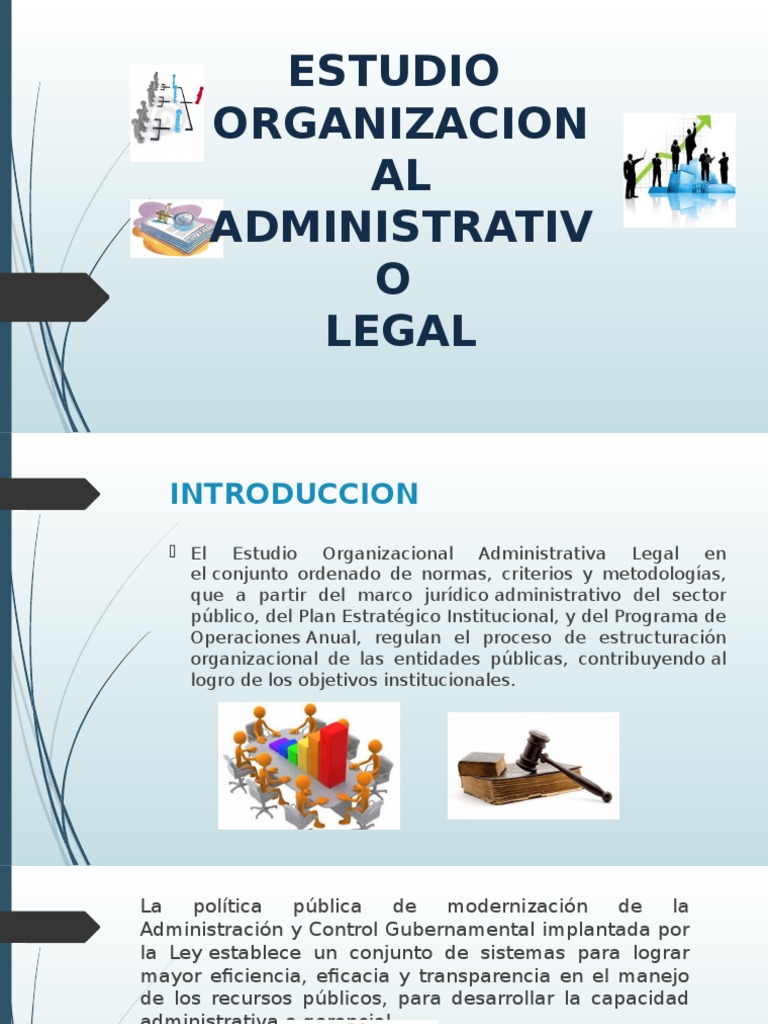 1.1 modificacd ESTUDIO ORGANIZACIONAL ADMINISTRATIVO LEGAL