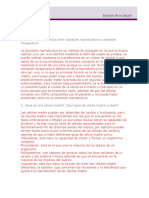 Es Posible La Clonacion Terapeutica