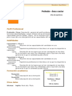 Curriculum Vitae Modelo1b Naranja