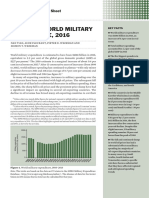 SIPRI Trends World Military Expenditure 2016