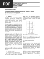 Relatório 2 Vermelho de Monolite- Laís e Igor