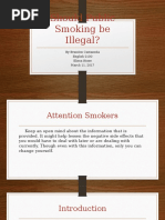 production and sales of tobacco must be made illegal Ban on Tobacco Production and Sales | PDF | Cigarette