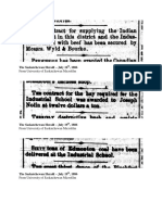 1886, July 16th - Beef, Hay, and Coal Contracts Awarded For Industrial School