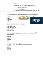 Ensayo Simce Matematica #1