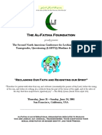 Al-Fatiha Conference Program Book - San Francisco (June 2001)