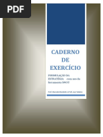 Caderno de Exercício i -2014