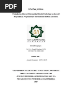 Download contoh review jurnal by ananda_kurniasari SN346104952 doc pdf