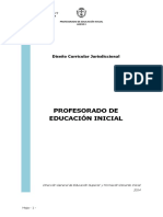 DISEÑO CURRICULAR Prof - Educacion - Inicial PDF