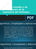 Áreas de Estudio y de Investigación de La Ingeniería Del Software