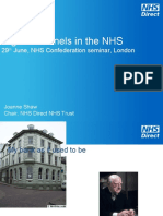 Joanne Shaw Digital Channels in the NHS