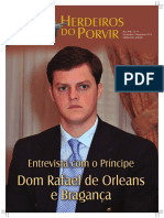 S.A.R., o Príncipe Dom Rafael Antonio de Orléans e Bragança Do Brazil
