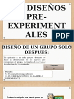 Diseño Preexperimental