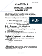 Reprodction in Organisms 1